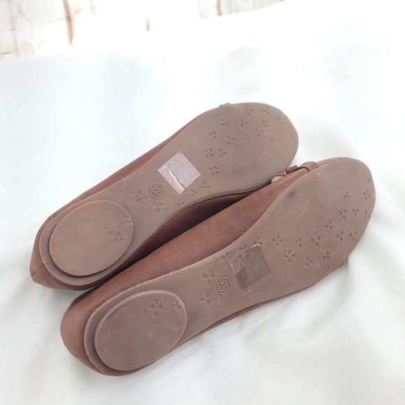 GC Womens Marvel Brown Leather Round Toe Slip On Loafer Shoes Size 8.5 - Picture 7 of 13